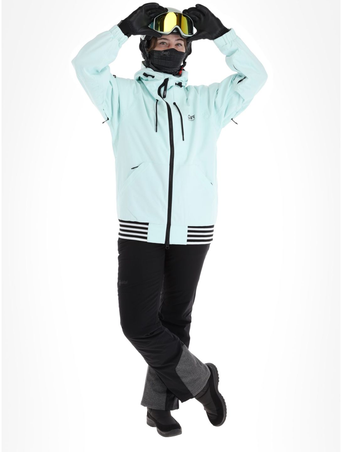 ColourWear, Leuge ski jacket women Light Turquoise Turquoise 