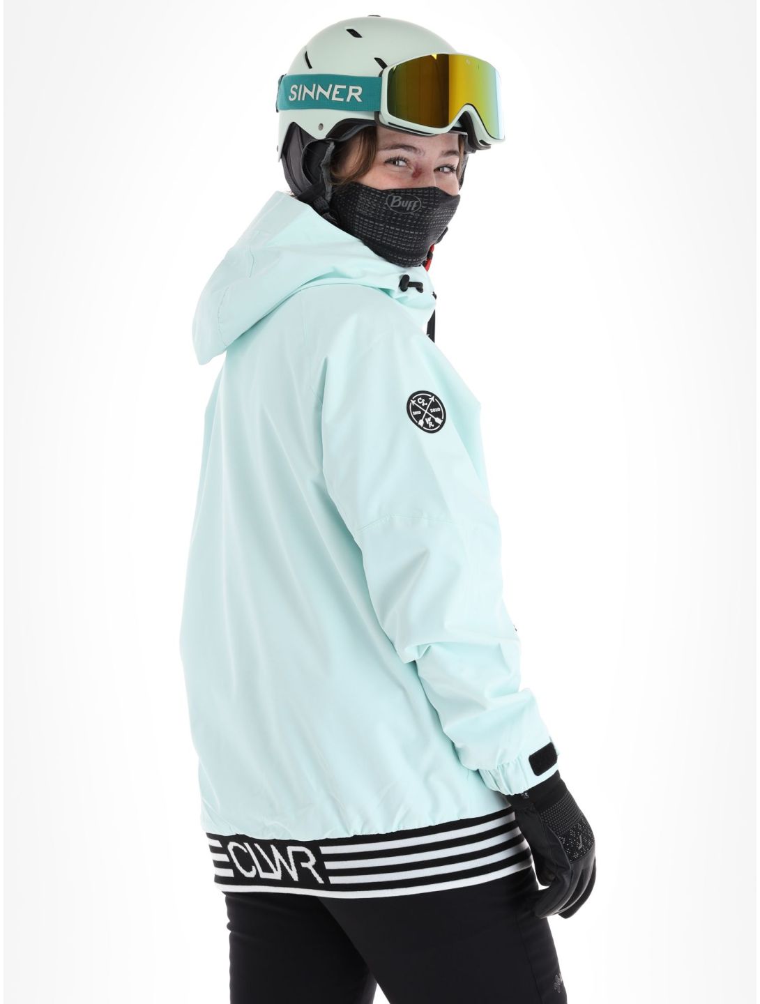 ColourWear, Leuge ski jacket women Light Turquoise Turquoise 