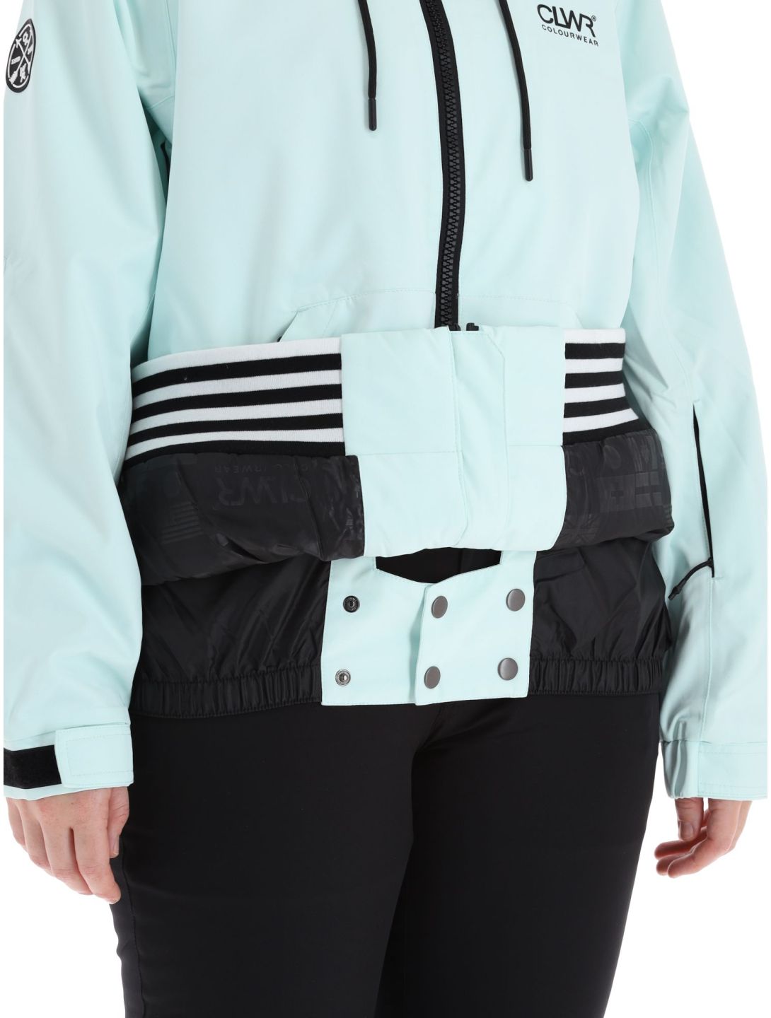 ColourWear, Leuge ski jacket women Light Turquoise Turquoise 