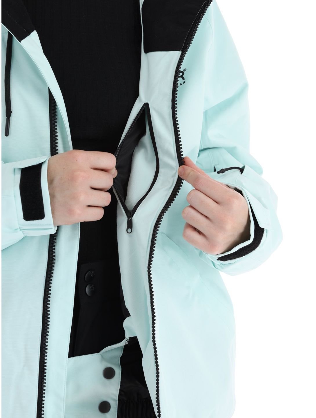 ColourWear, Leuge ski jacket women Light Turquoise Turquoise 