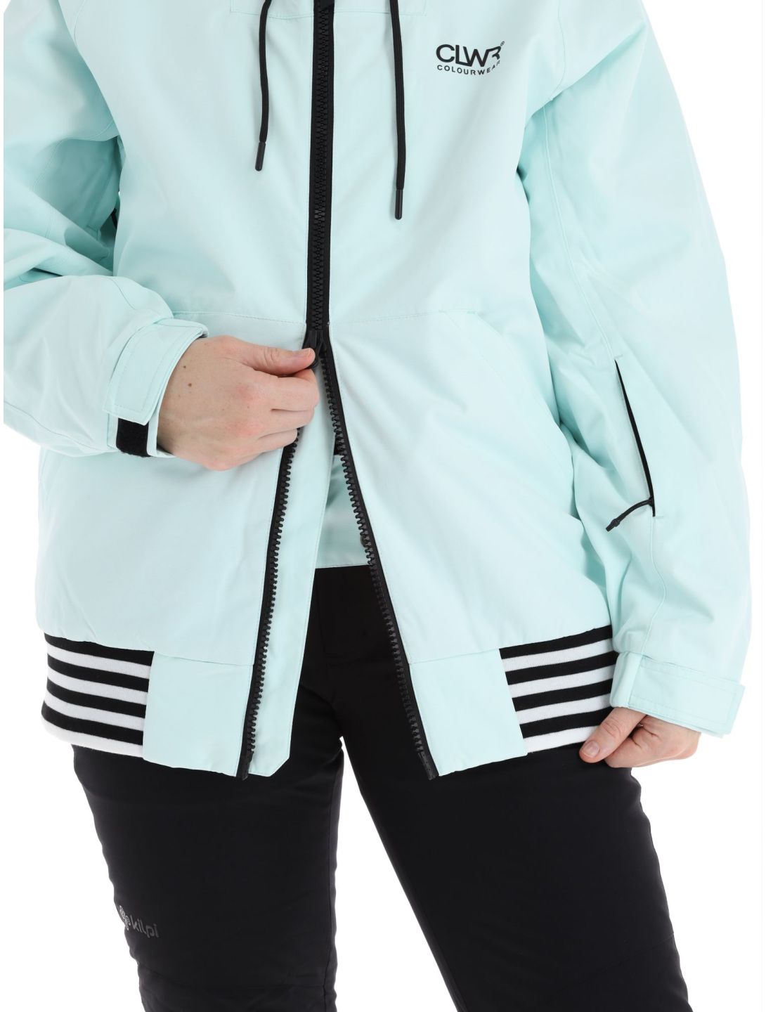 ColourWear, Leuge ski jacket women Light Turquoise Turquoise 