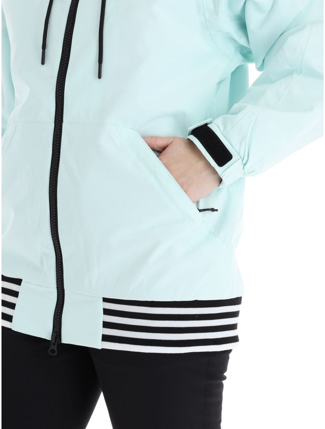 ColourWear, Leuge ski jacket women Light Turquoise Turquoise 