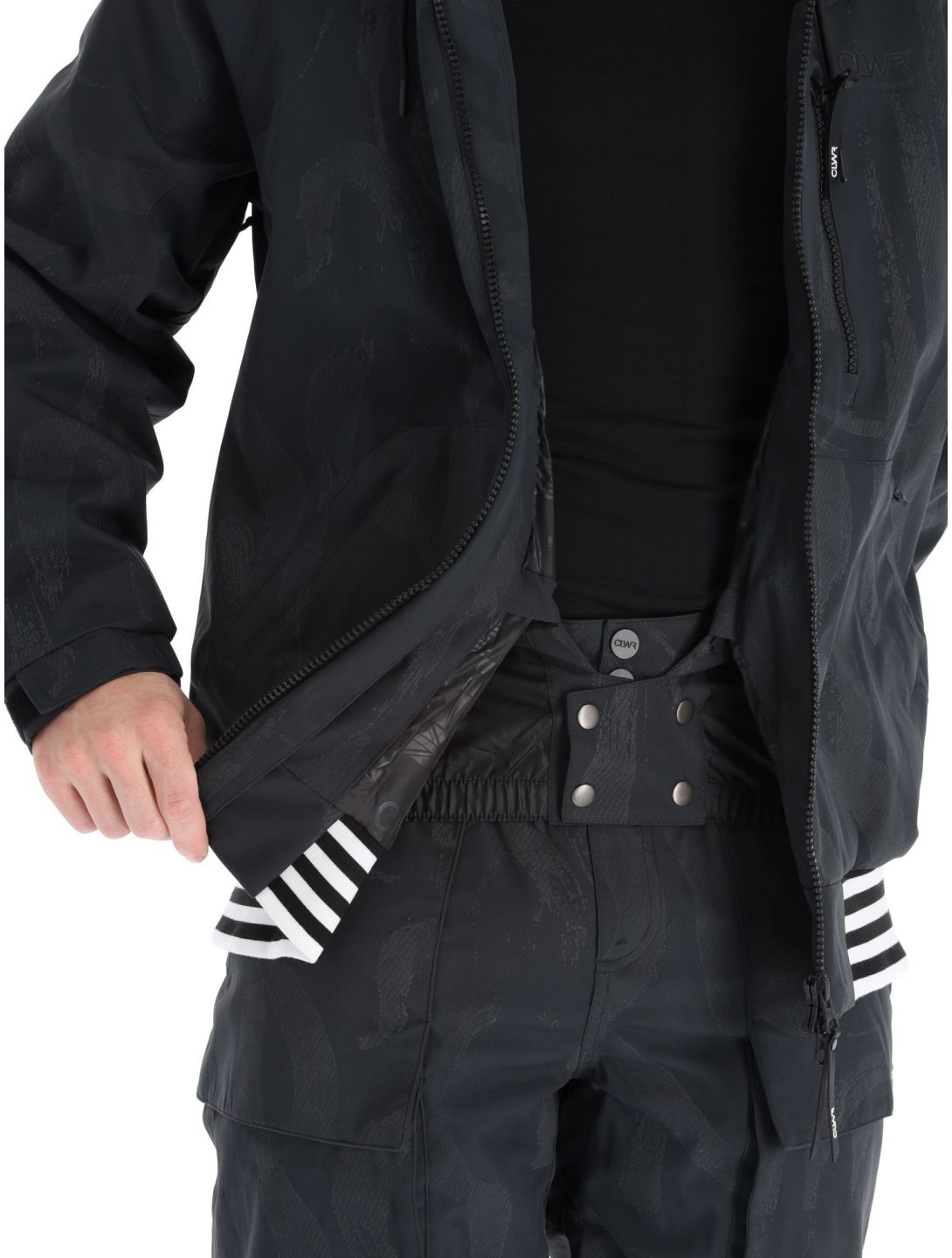 ColourWear, League ski jacket men Reflective Black black 