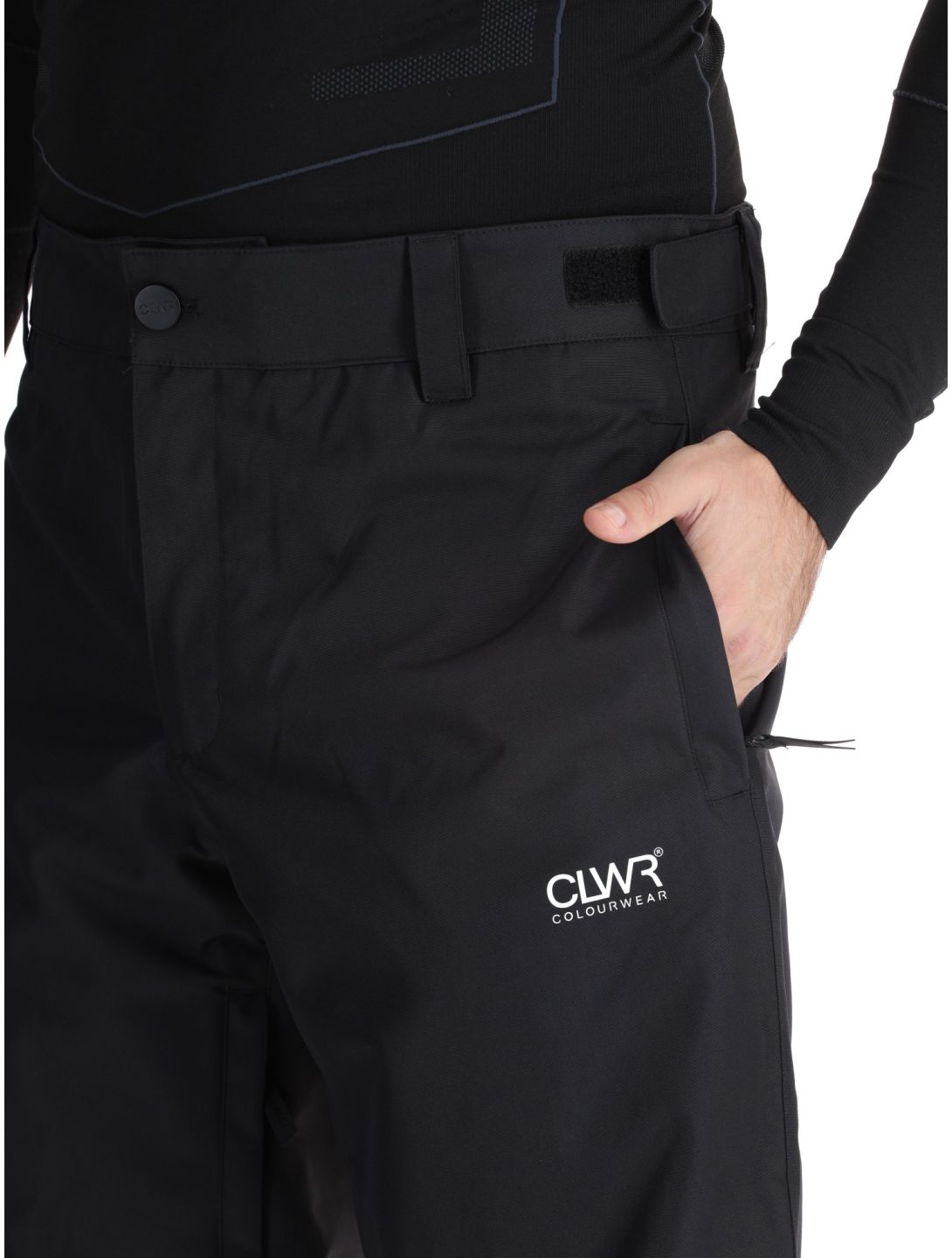 ColourWear, M Cliff Chino ski pants men Black black 