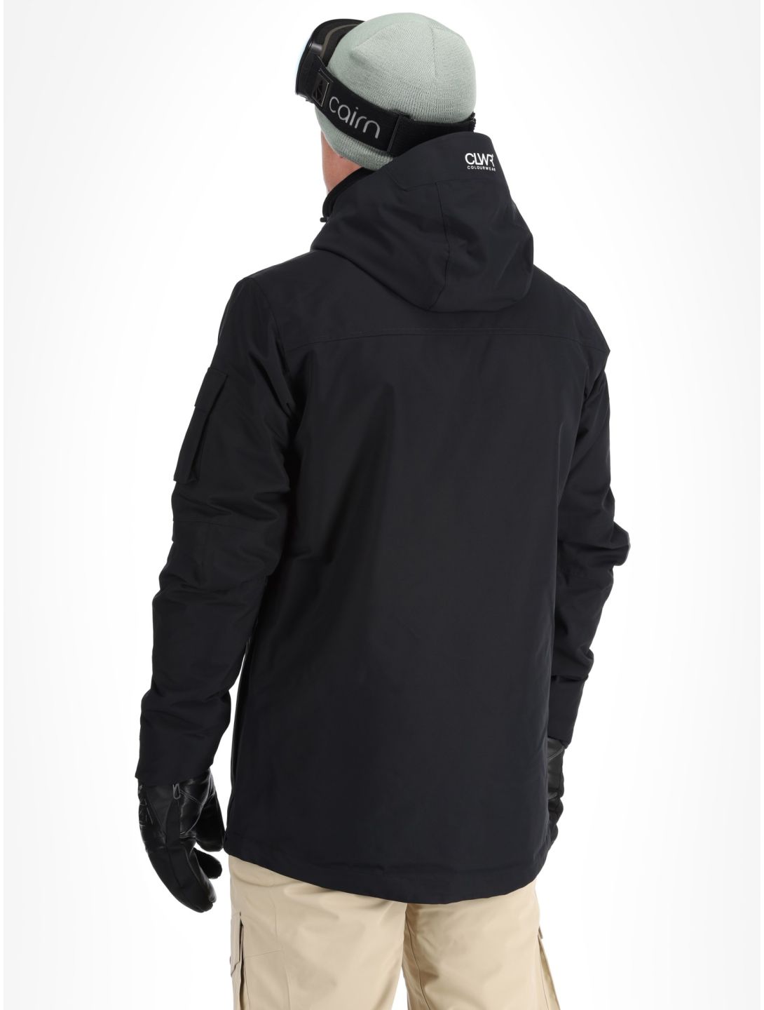 ColourWear, M Eagle ski jacket men Black black 