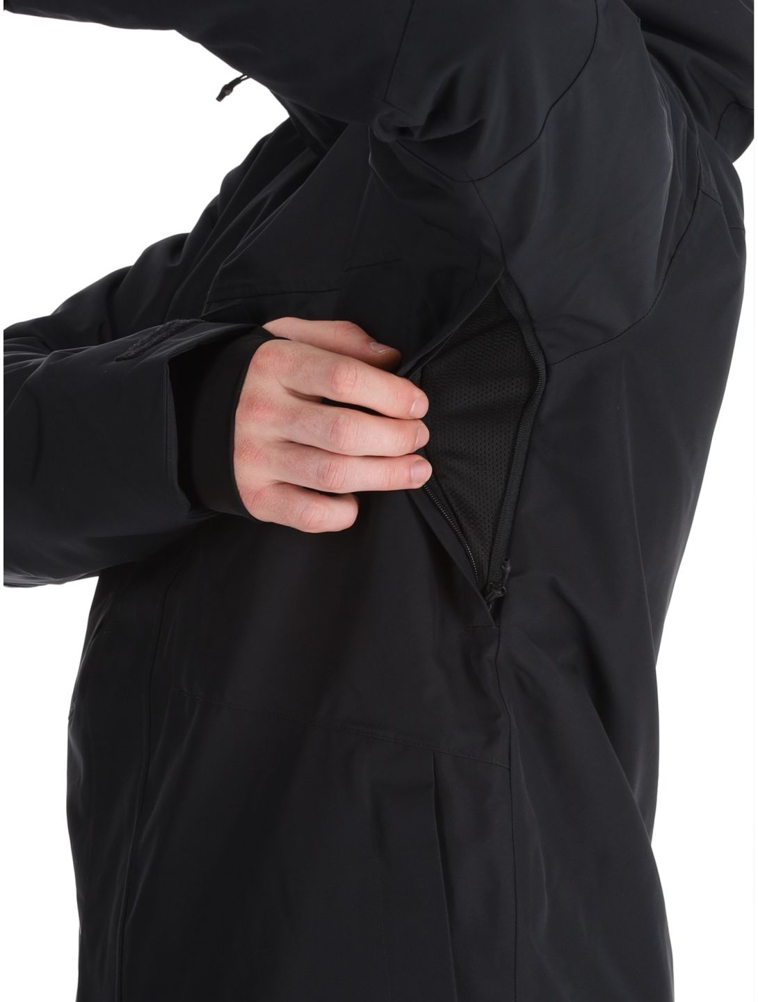 ColourWear, M Eagle ski jacket men Black black 