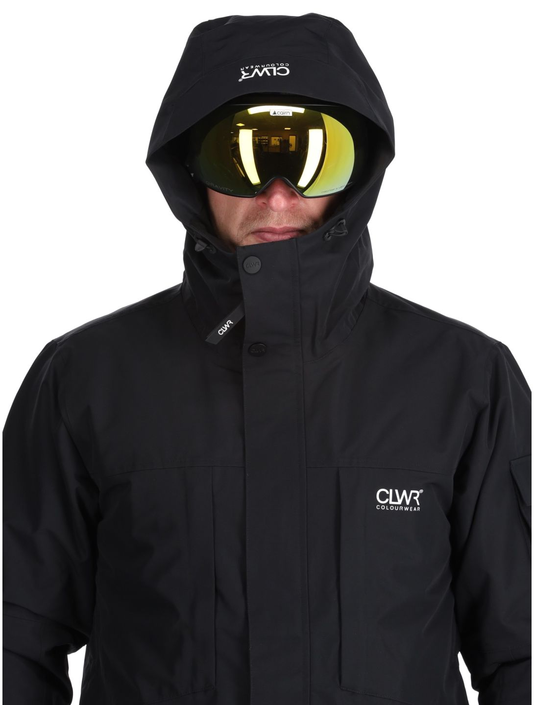 ColourWear, M Eagle ski jacket men Black black 