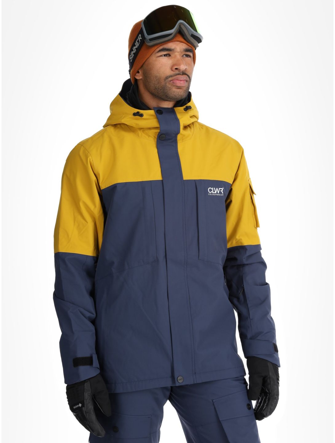 ColourWear, M Eagle ski jacket men Navy blue 