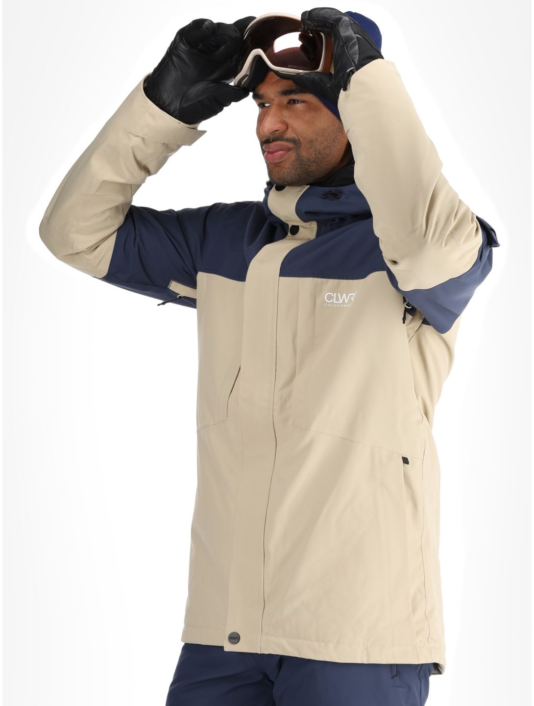 ColourWear, M Eagle ski jacket men Sand beige 