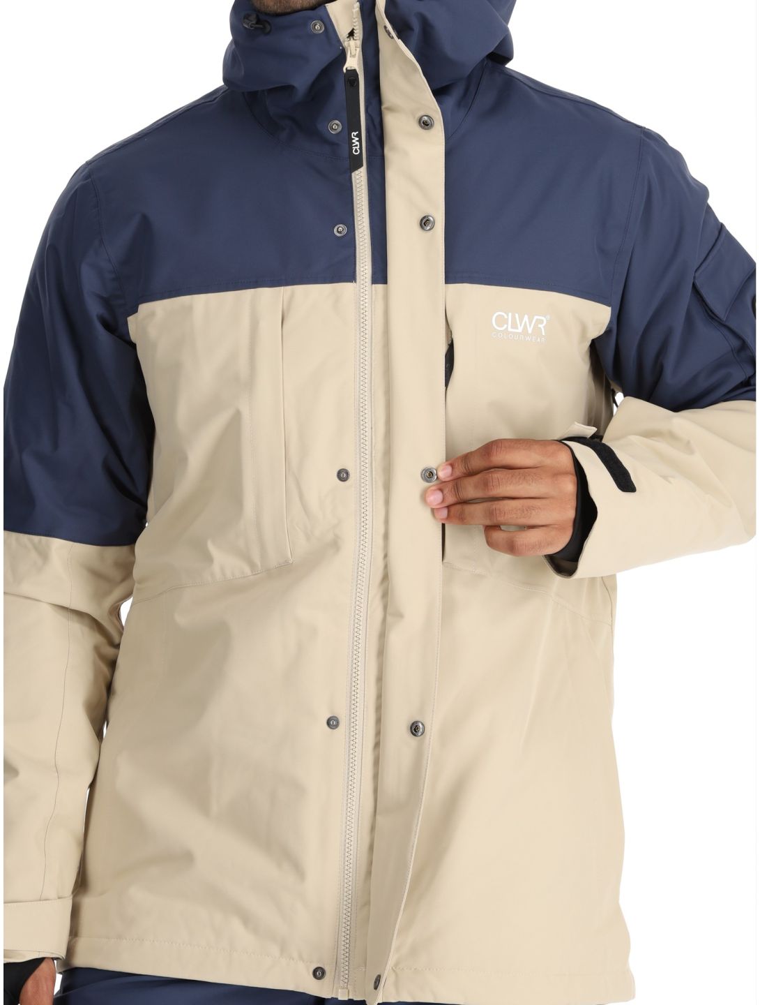 ColourWear, M Eagle ski jacket men Sand beige 