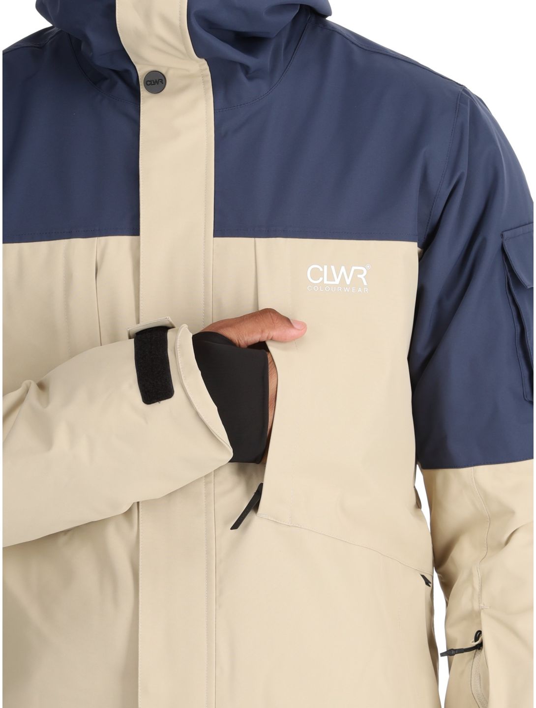 ColourWear, M Eagle ski jacket men Sand beige 