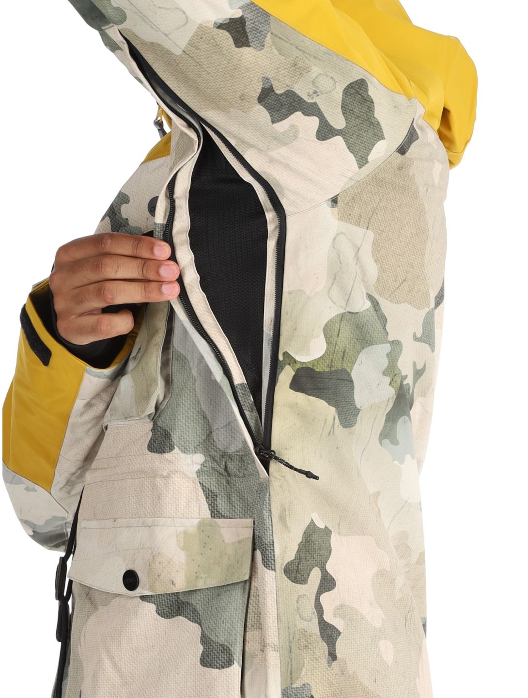 ColourWear, M Essential winter anorak men Yellow yellow 