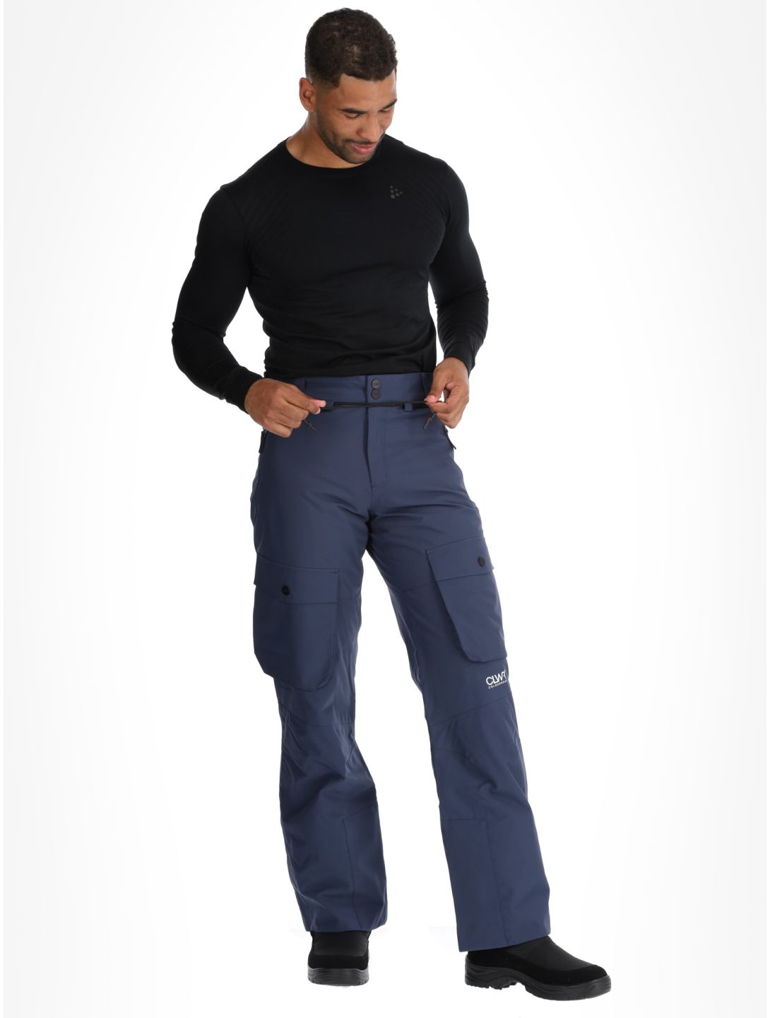 ColourWear, M Flight ski pants men Navy blue 