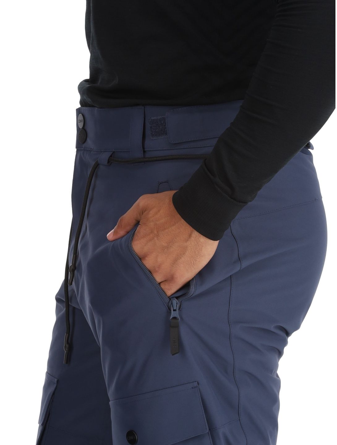 ColourWear, M Flight ski pants men Navy blue 