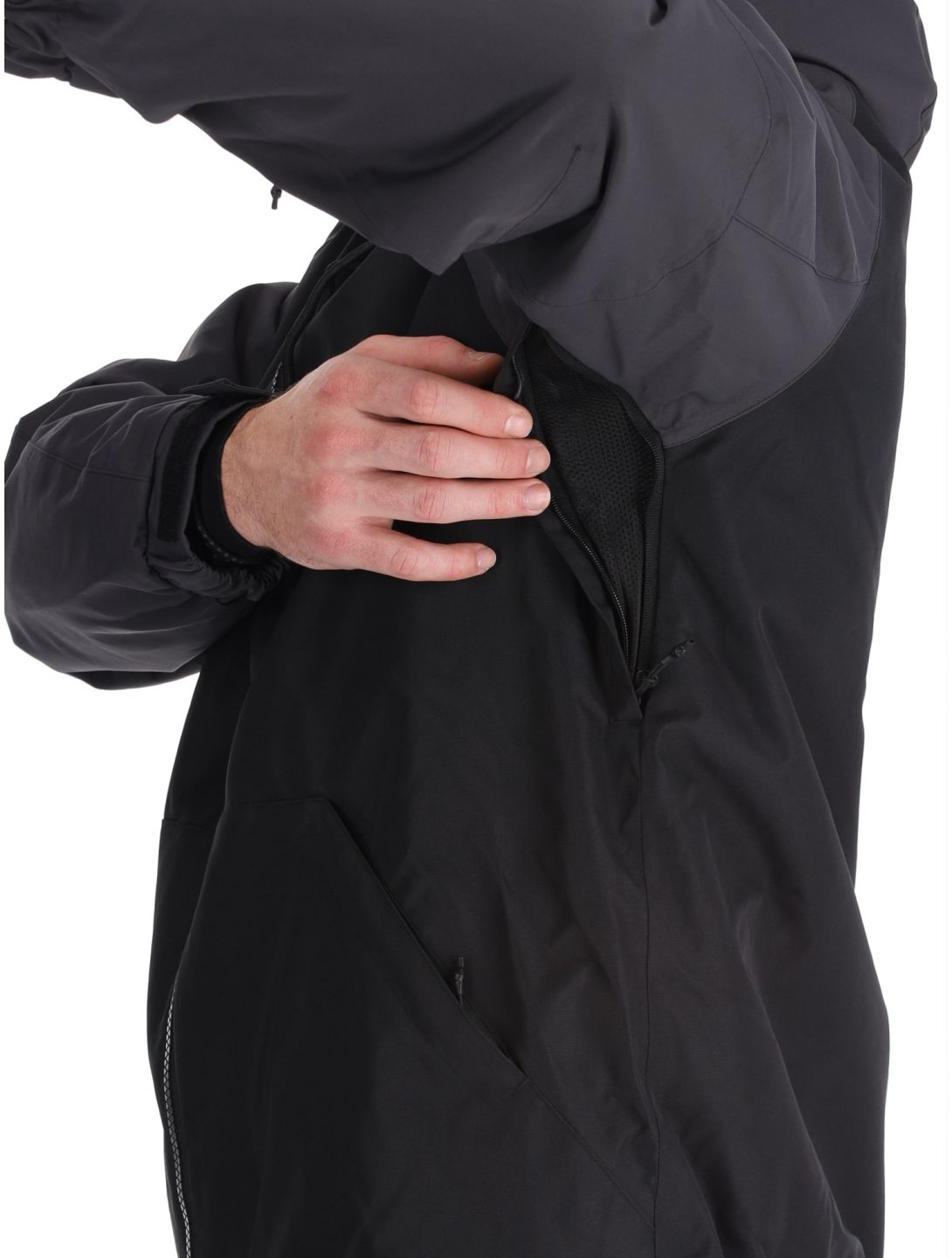 ColourWear, M League 2.0 ski jacket men Black black 