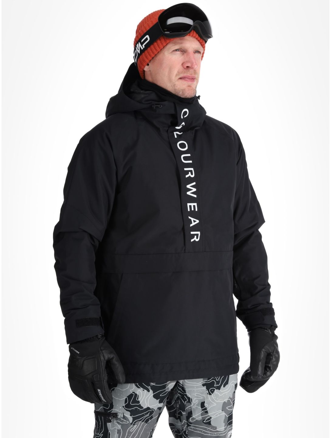 ColourWear, M Signature winter anorak men Black black 