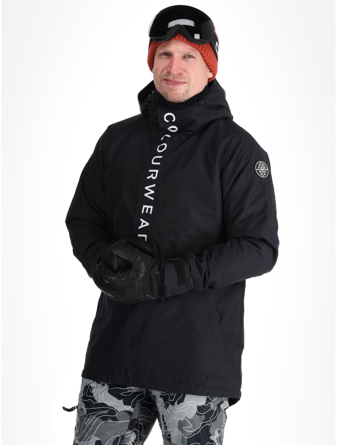 ColourWear, M Signature winter anorak men Black black 