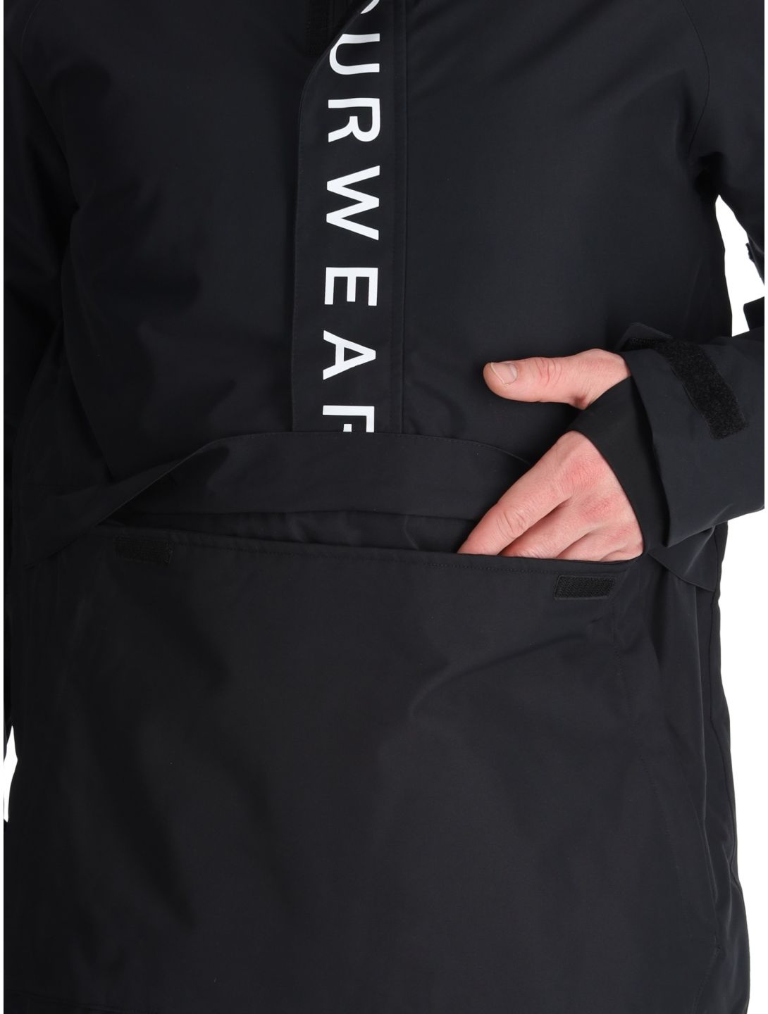 ColourWear, M Signature winter anorak men Black black 