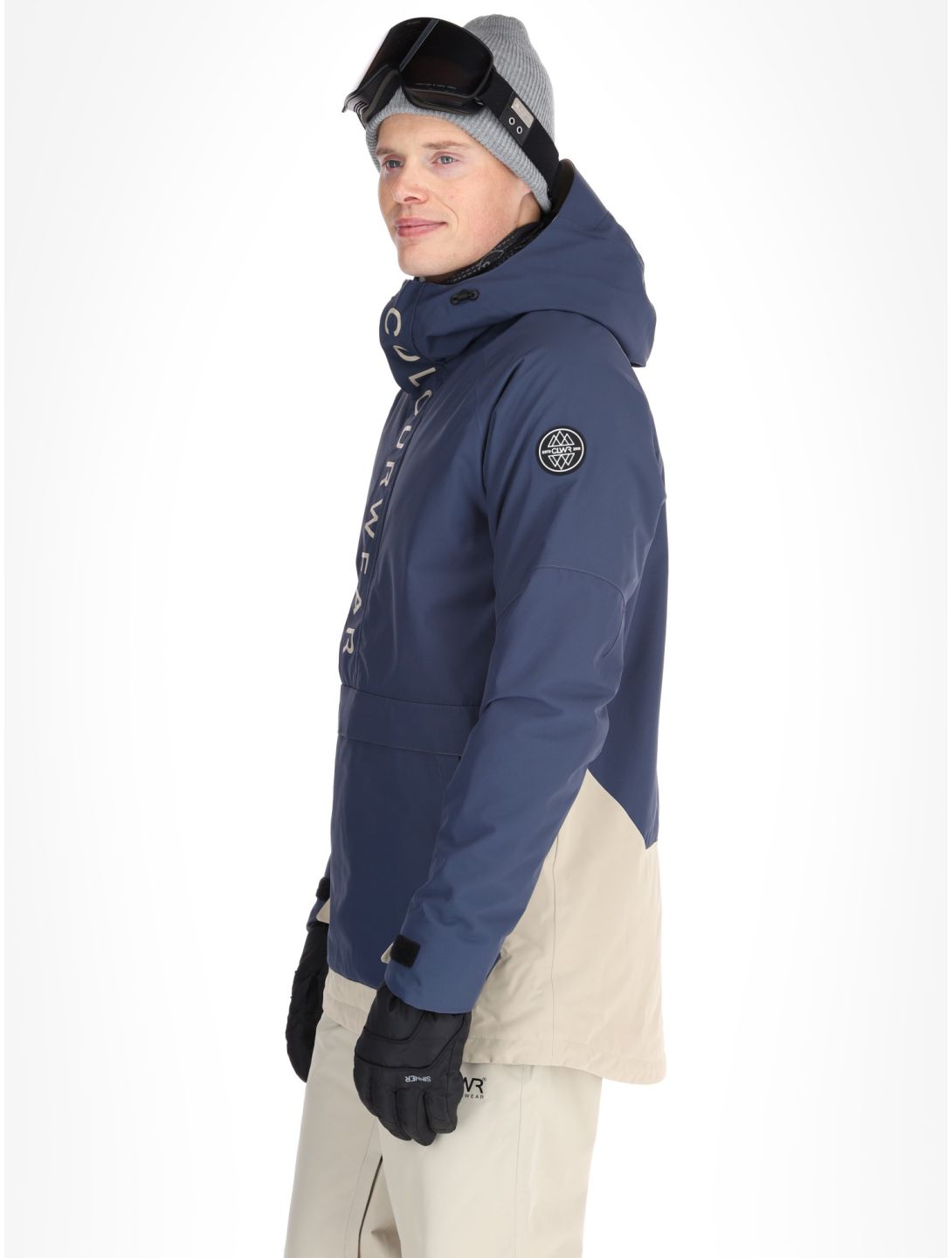 ColourWear, M Signature winter anorak men Navy blue 