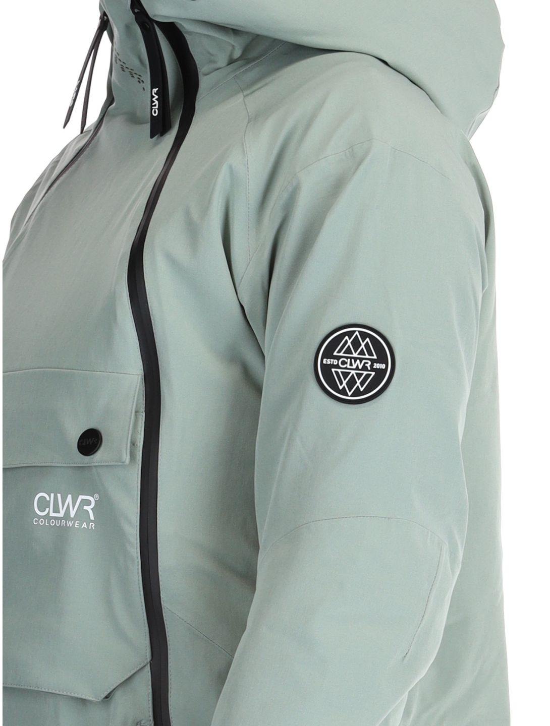 ColourWear, W Cake 2.0 ski jacket women Light Sage green 