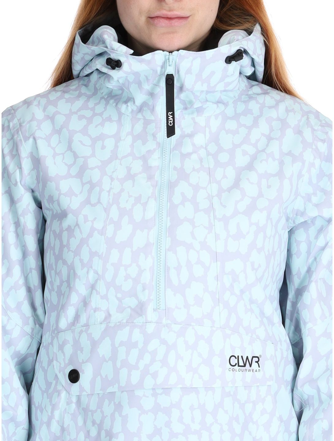 ColourWear, W Homage 2.0 winter anorak women Leopard Lilac purple 