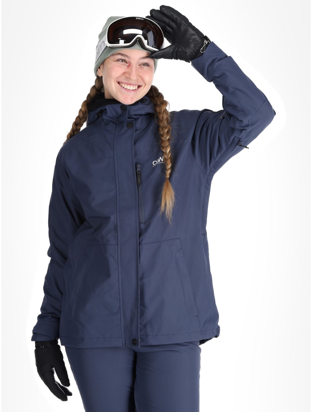 ColourWear, W Macaron ski jacket women Navy blue 