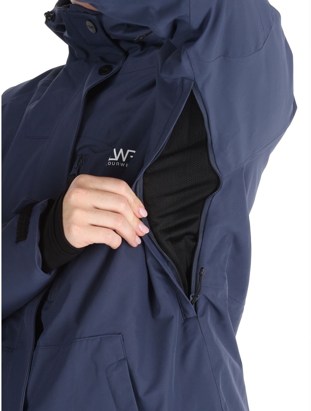 ColourWear, W Macaron ski jacket women Navy blue 