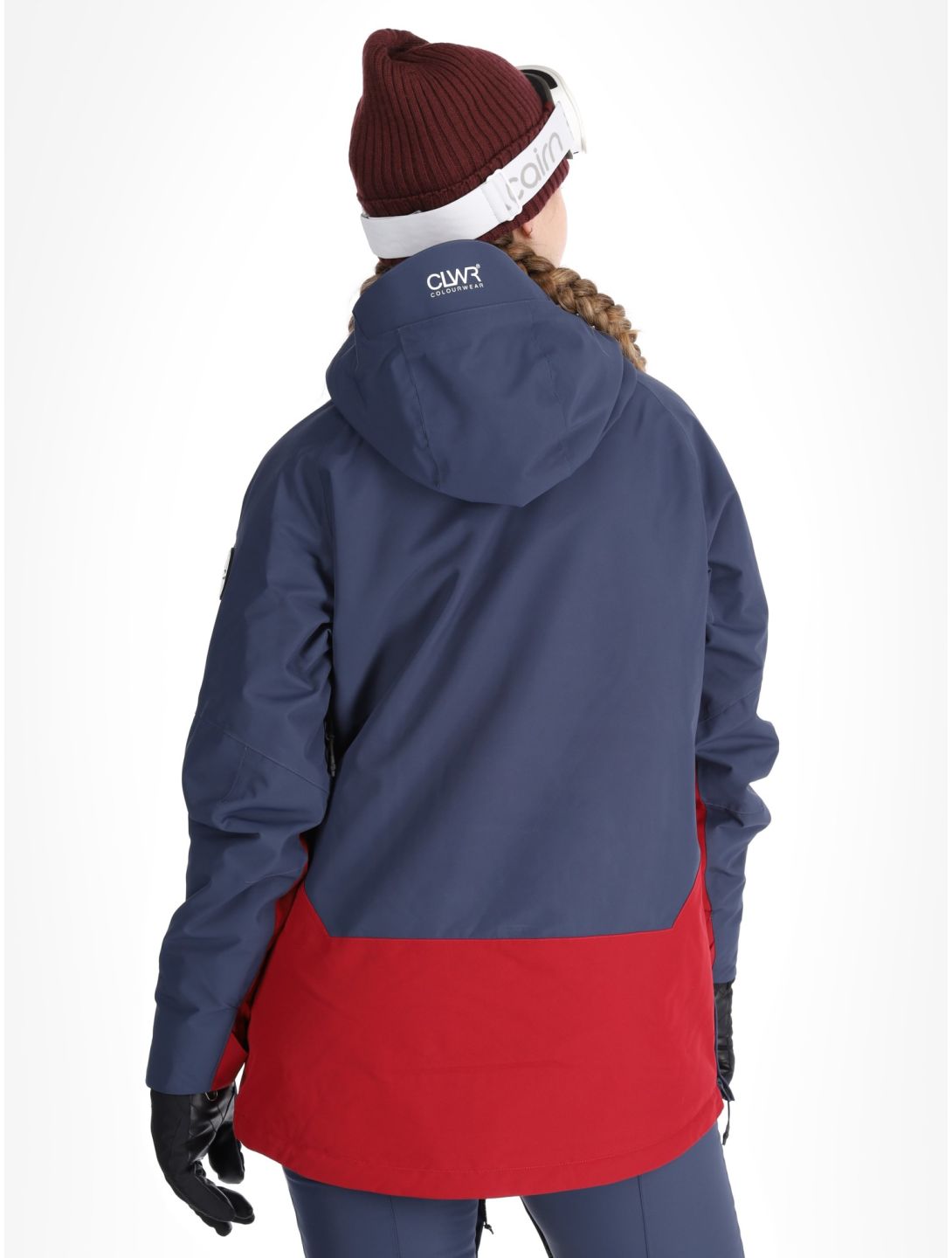 ColourWear, W Signature winter anorak women Navy blue 