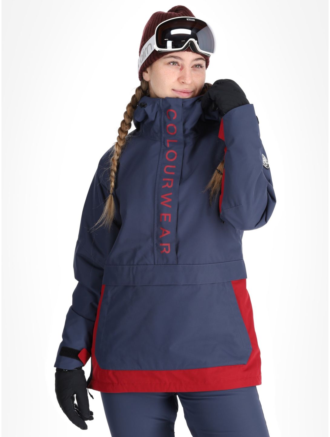 ColourWear, W Signature winter anorak women Navy blue 