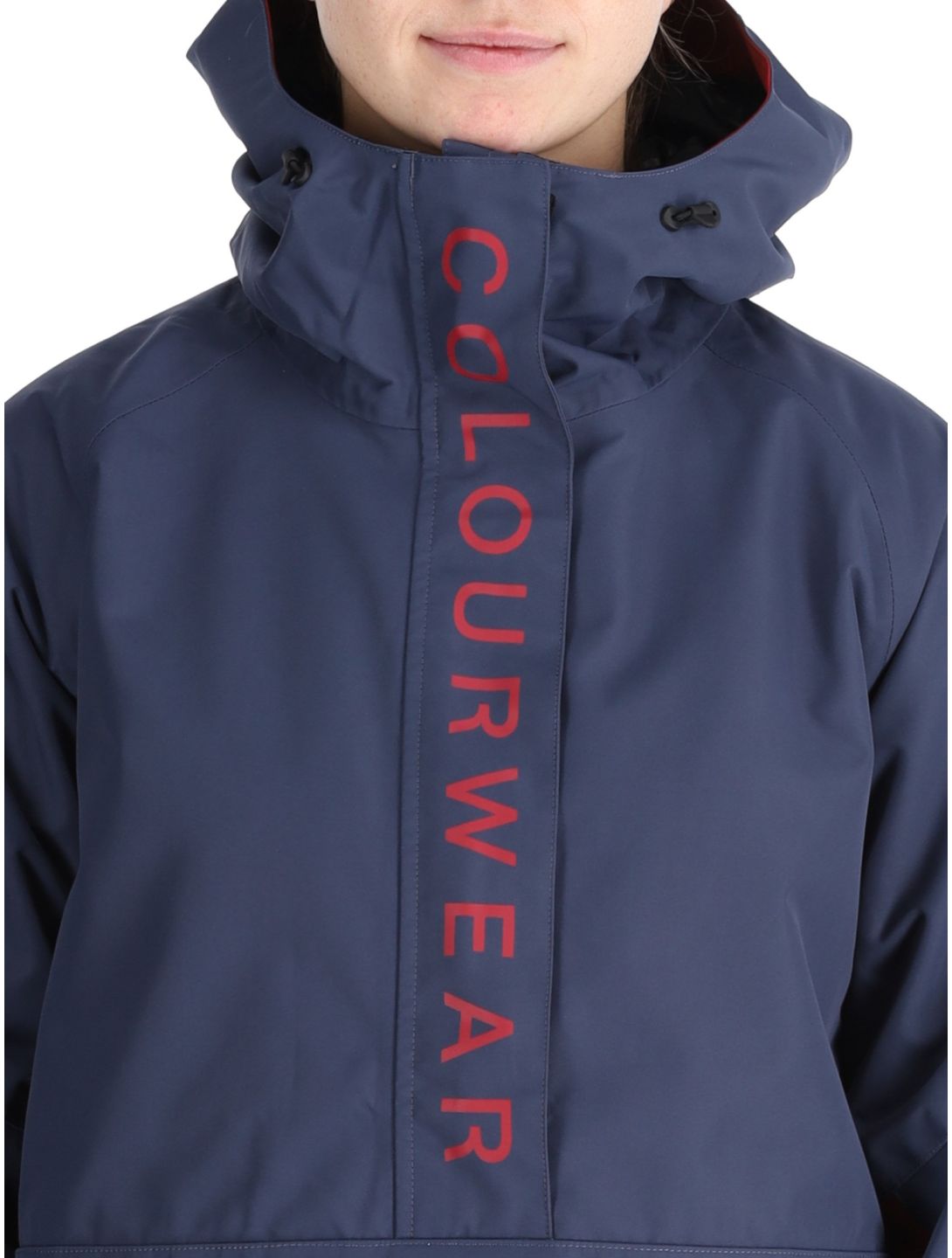 ColourWear, W Signature winter anorak women Navy blue 