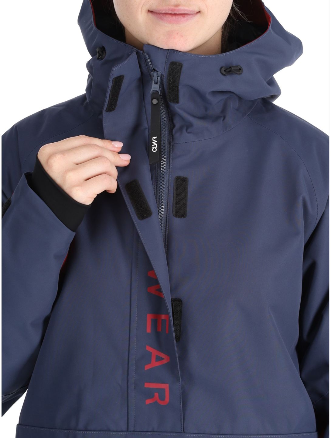 ColourWear, W Signature winter anorak women Navy blue 