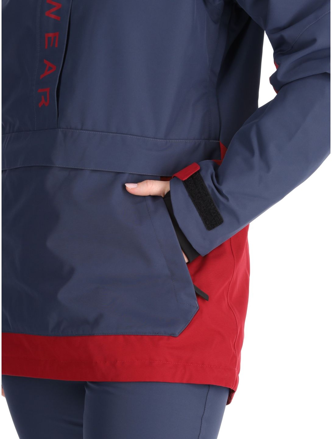 ColourWear, W Signature winter anorak women Navy blue 