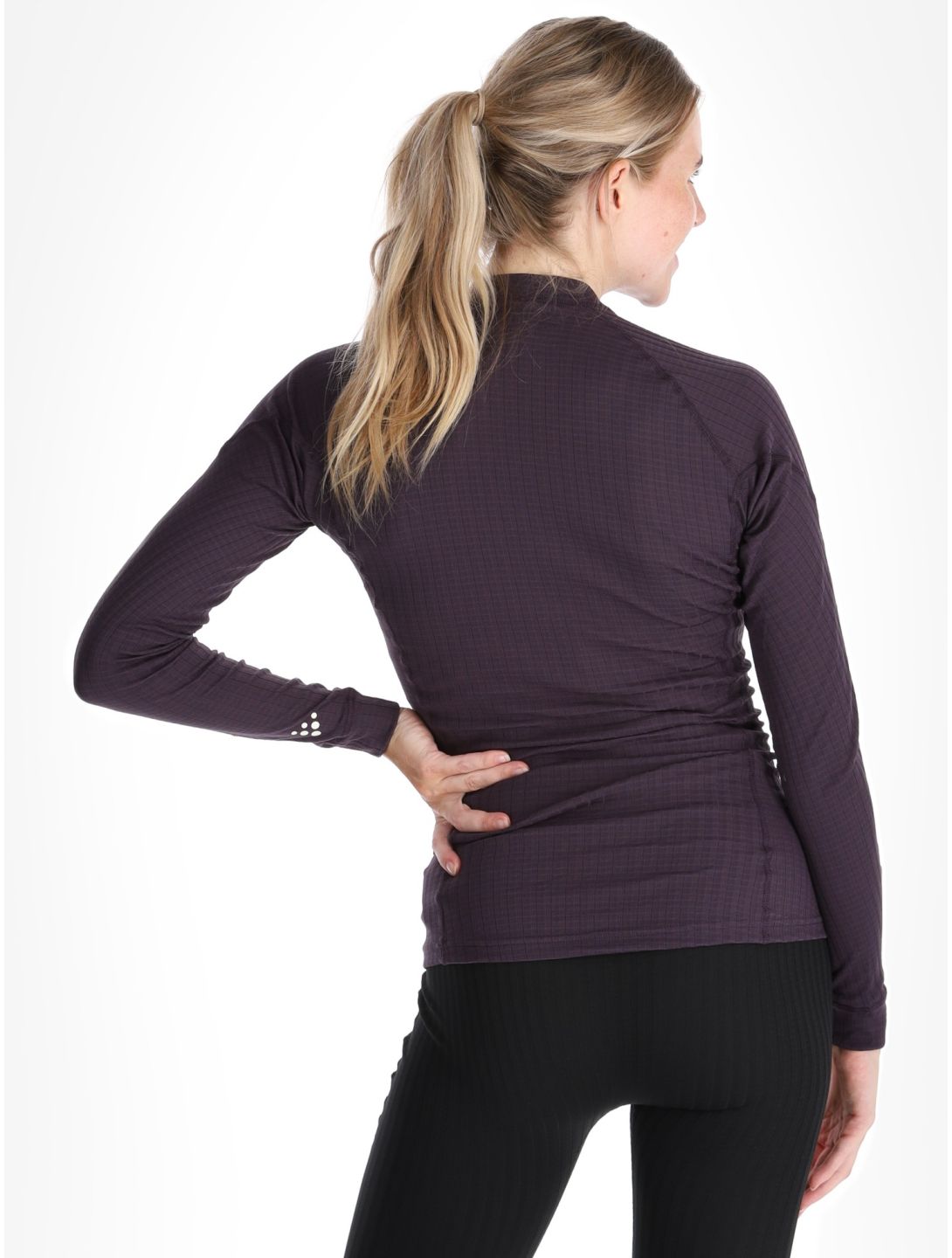 Craft, Active Extreme X Crewneck LS thermal shirt women DK Plum purple 