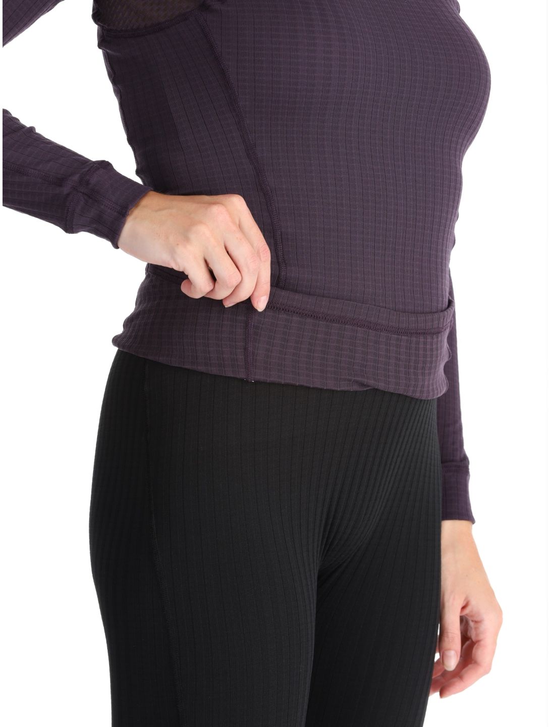 Craft, Active Extreme X Crewneck LS thermal shirt women DK Plum purple 