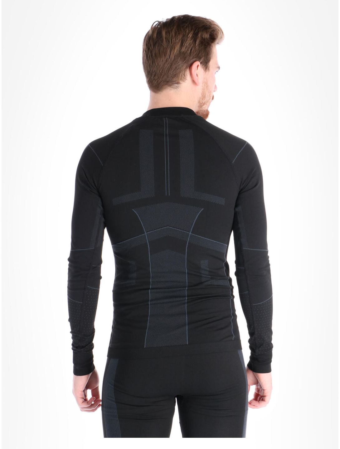 Craft, Active Intensity Crewneck LS thermal shirt men Black / Asphalt black 