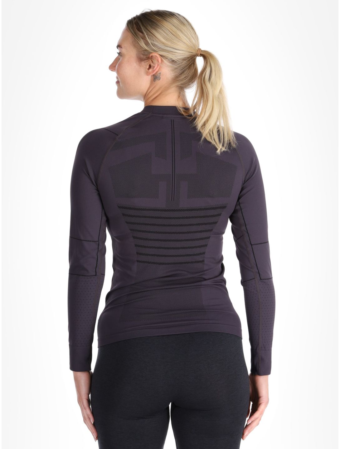 Craft, Active Intensity Crewneck LS thermal shirt women DK Plum purple 