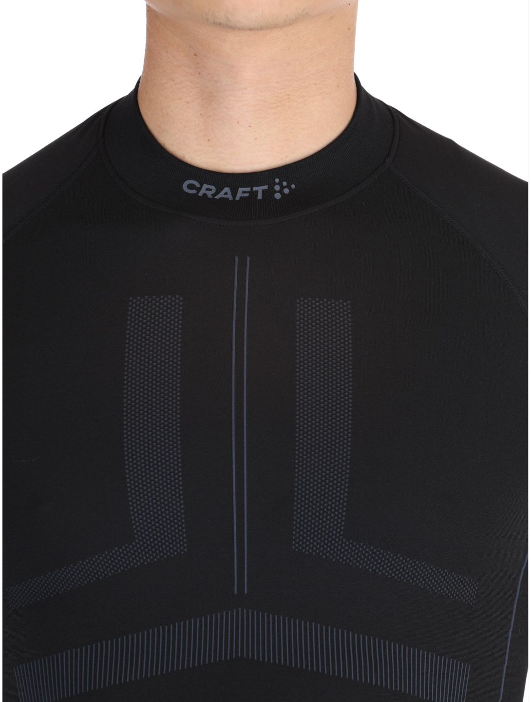 Craft, Active Intensity Crewneck LS thermal shirt men Black / Asphalt black 