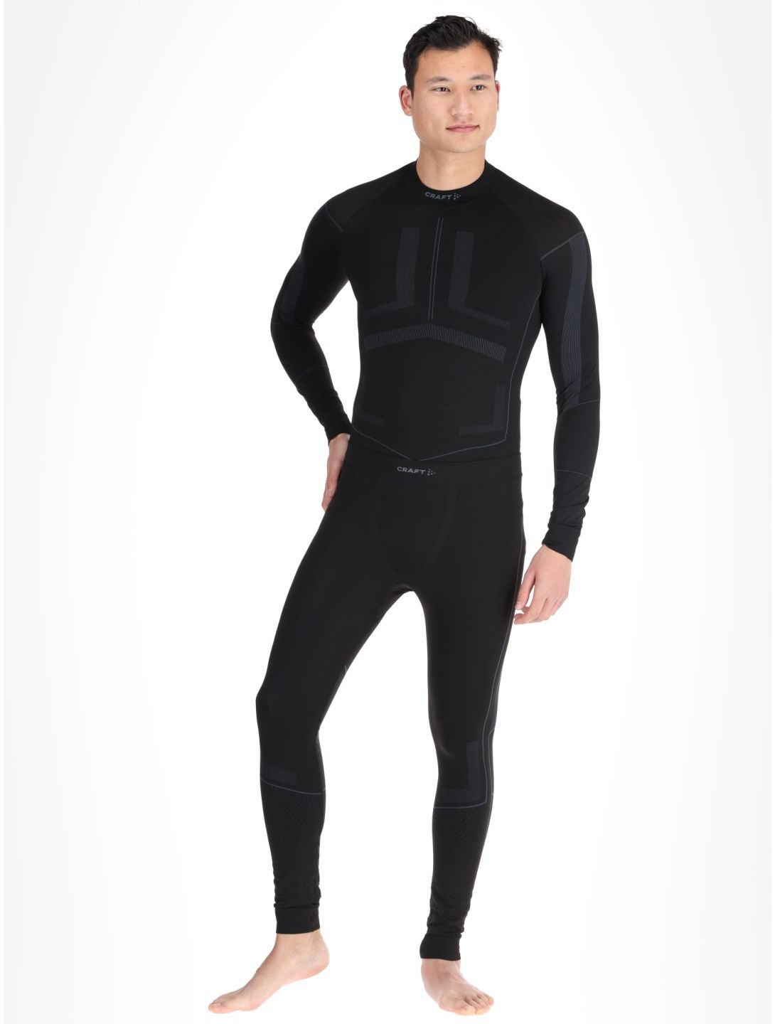 Craft, Active Intensity thermal pants men Black / Asphalt black 