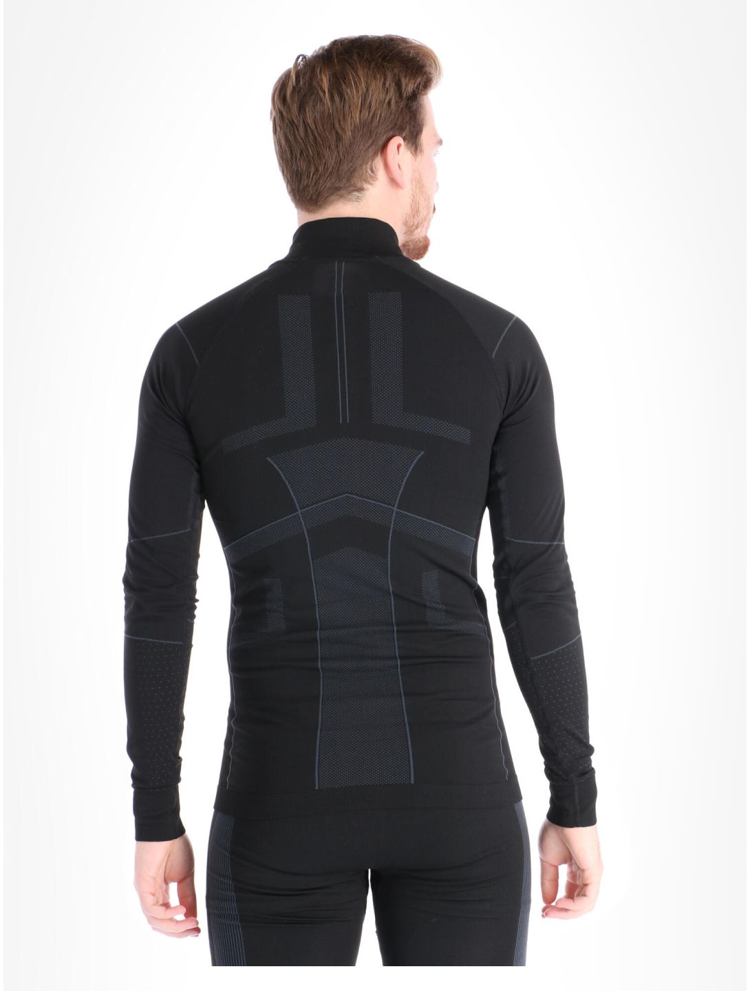 Craft, Active Intensity Zip thermal shirt men Black / Asphalt black 