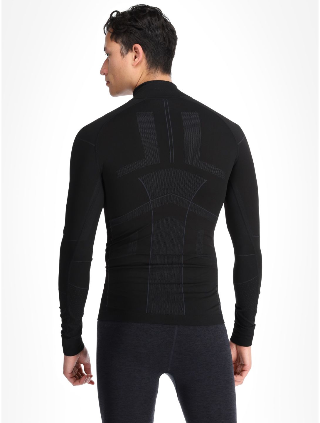 Craft, Active Intensity Zip thermal shirt men Black / Asphalt black 