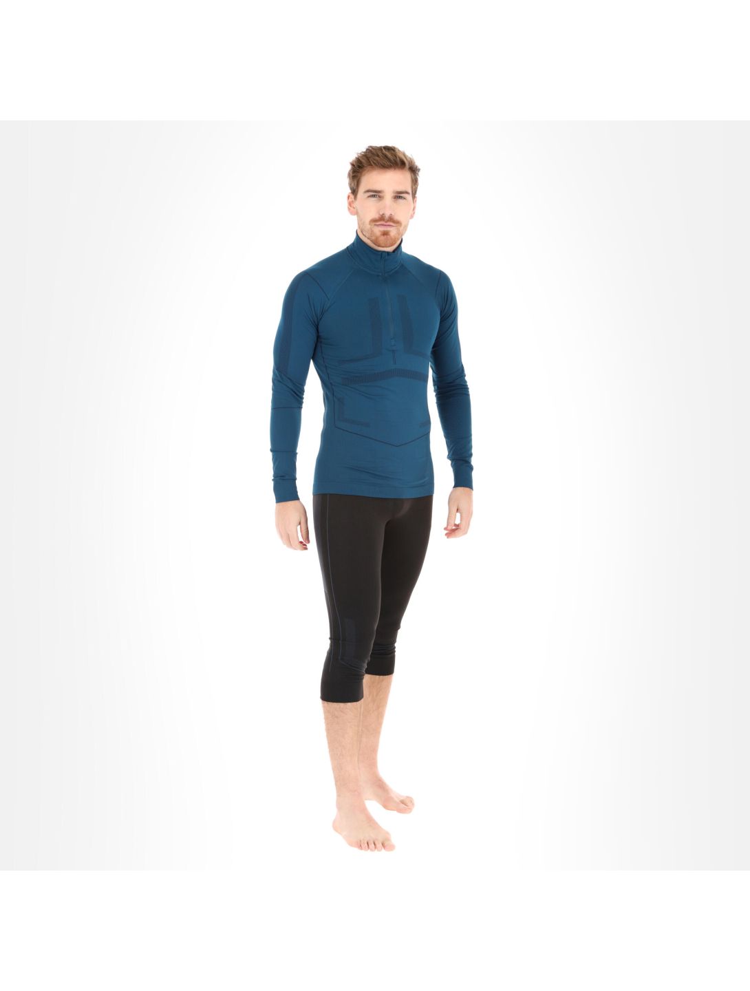 Craft, Active Intensity Zip M thermal shirt men beat-blaze blue