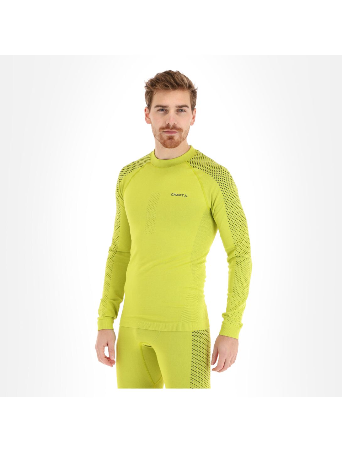 Craft, Adv Fuseknit Intensity Ls M thermal shirt men beat-lazer yellow/green