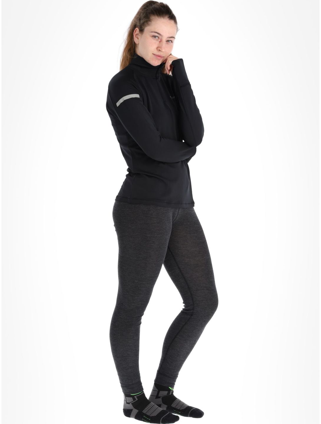 Craft, Adv Subz 2 LS pullover women Black black 