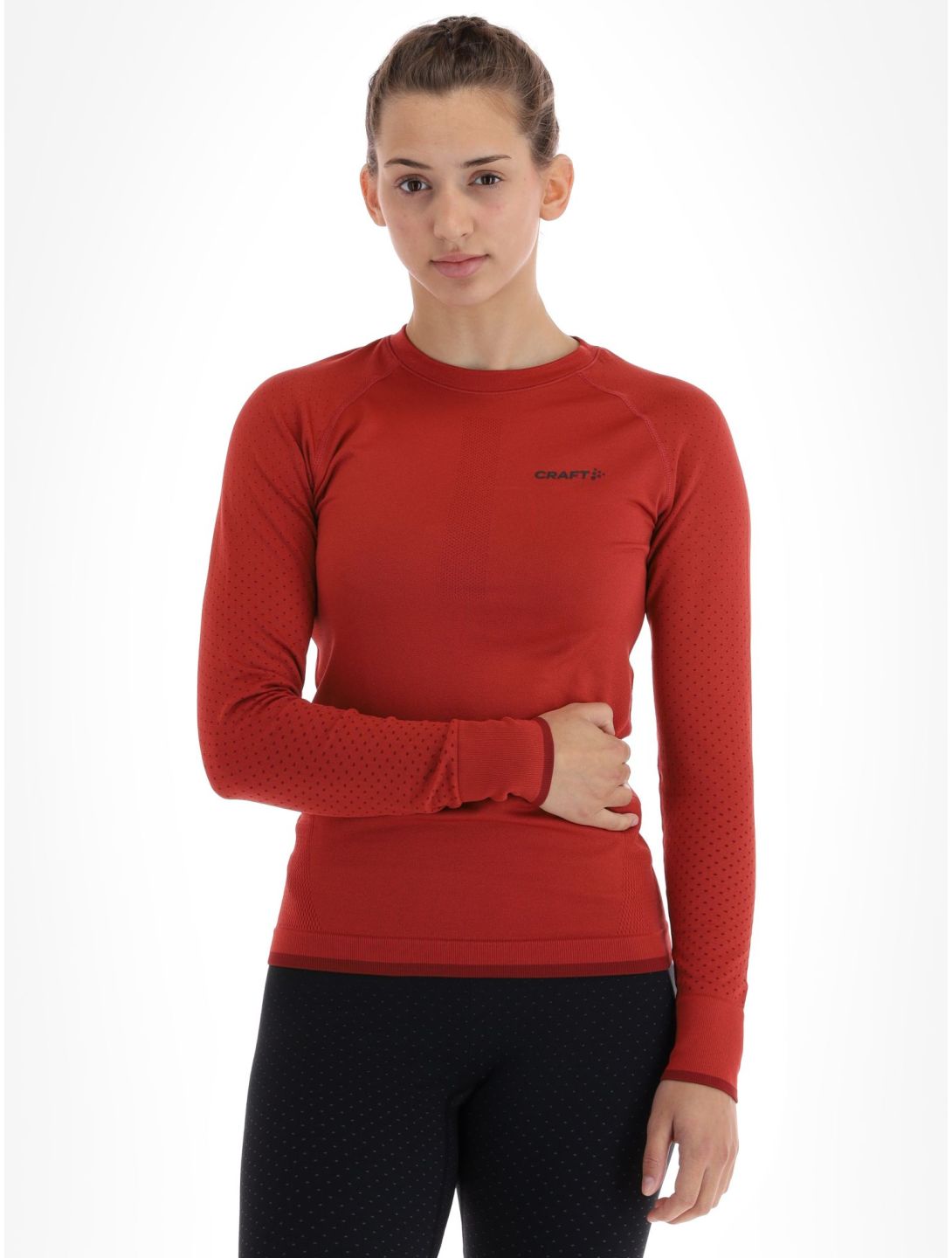 Craft, Adv Warm Intensity LS thermal shirt women Astro-Dk Astro red 