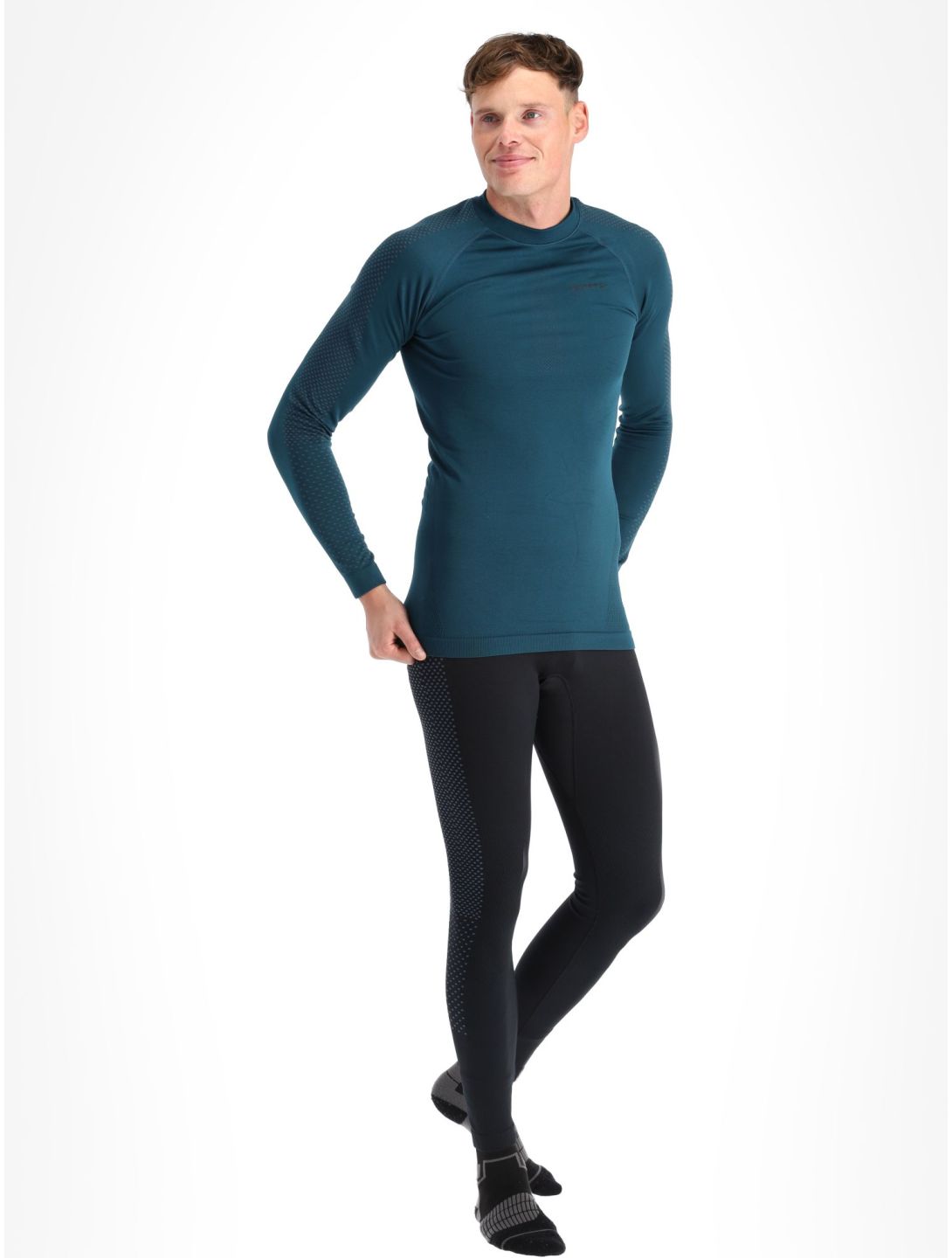 Craft, Adv Warm Intensity LS thermal shirt men Pond-Granite blue 