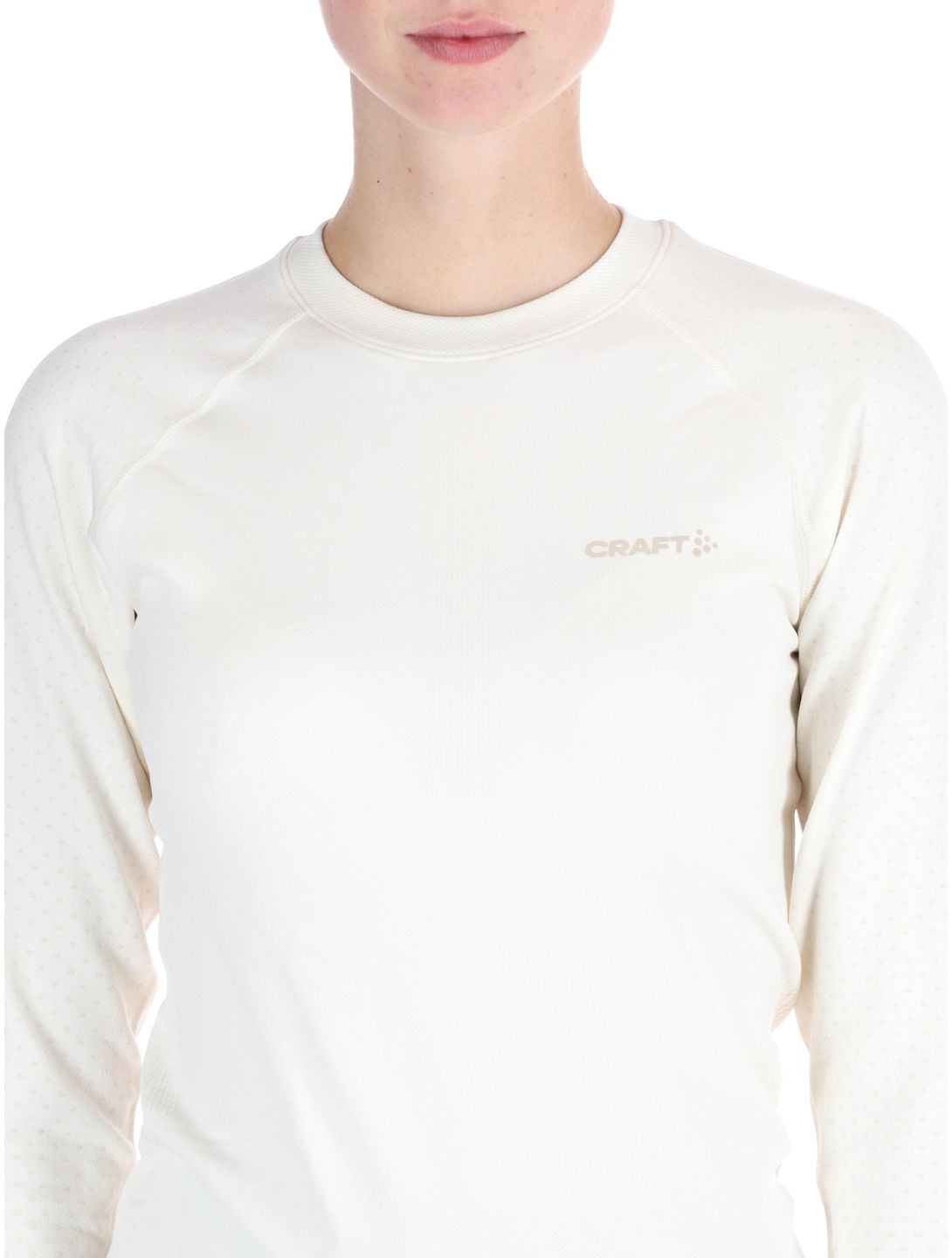 Craft, Adv Warm Intensity LS thermal shirt women Tofu / Plaster white 