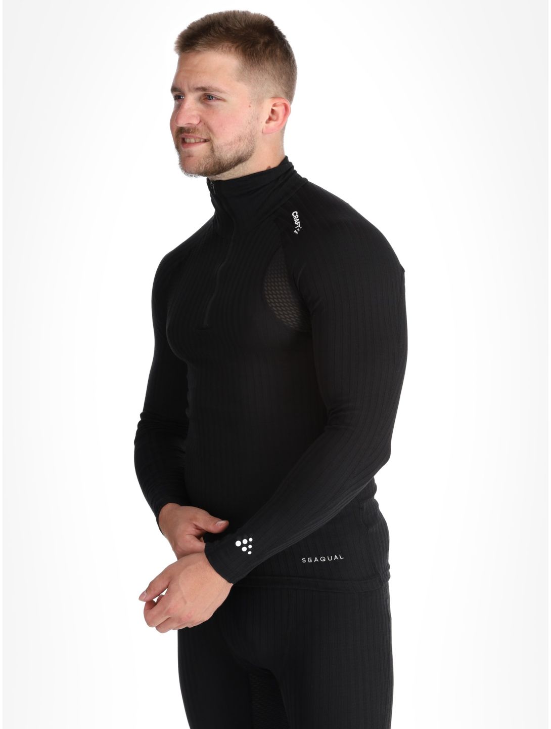 Craft, Pro Active Extreme X Zip LS pullover men Black black 