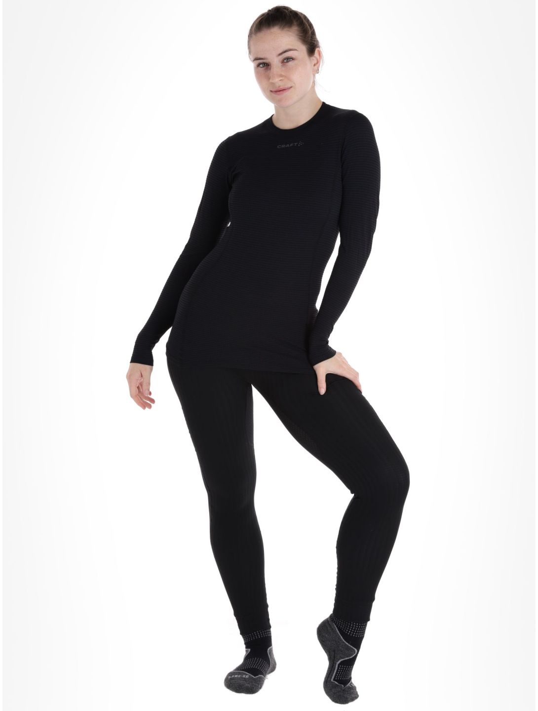 Craft, Pro Wool Extreme X LS thermal shirt women Black black 