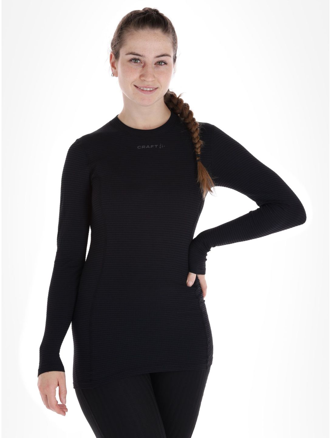 Craft, Pro Wool Extreme X LS thermal shirt women Black black 