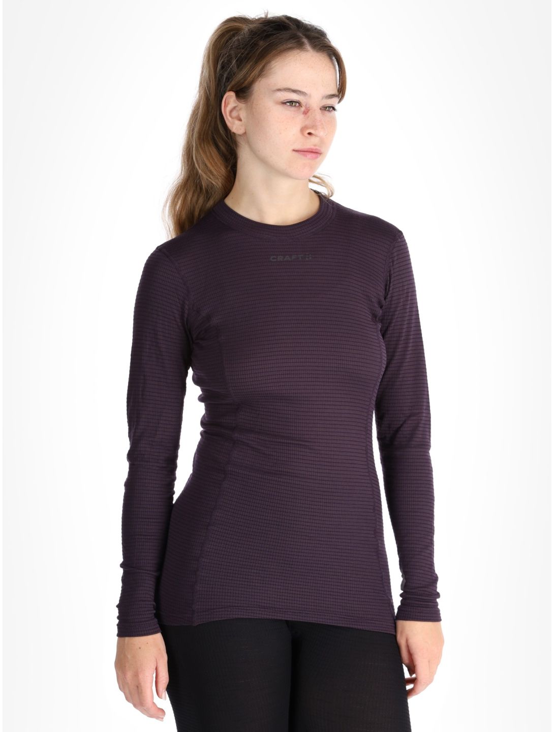 Craft, Pro Wool Extreme X LS thermal shirt women DK Plum purple 